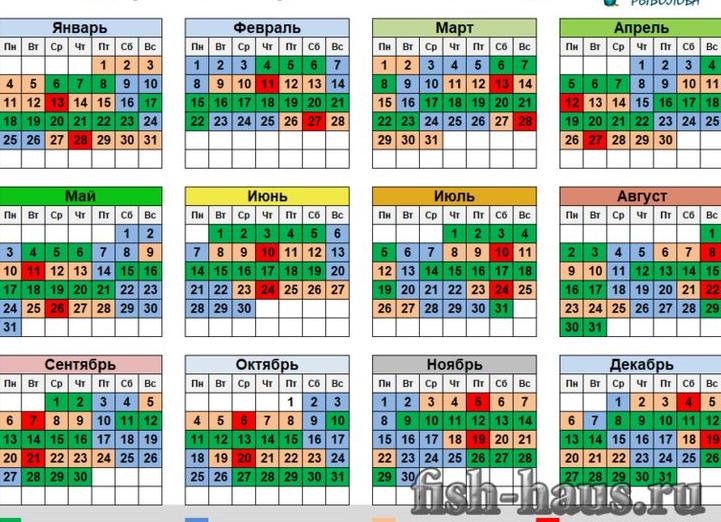 Ловля в декабре. Календарь рыболова на 16 – 23 декабря.
